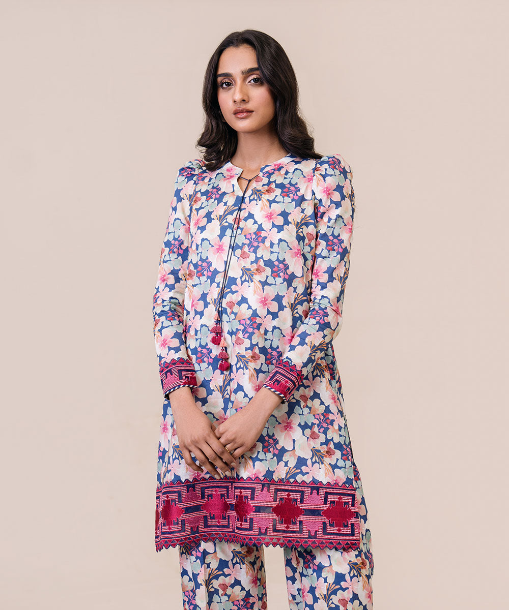 Embroidered Lawn Suit - 2 Piece