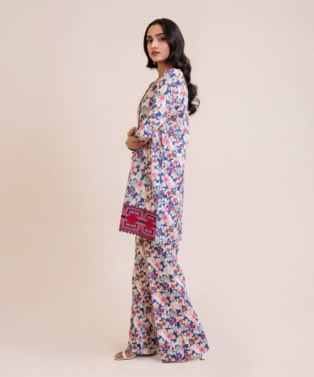 Embroidered Lawn Suit - 2 Piece