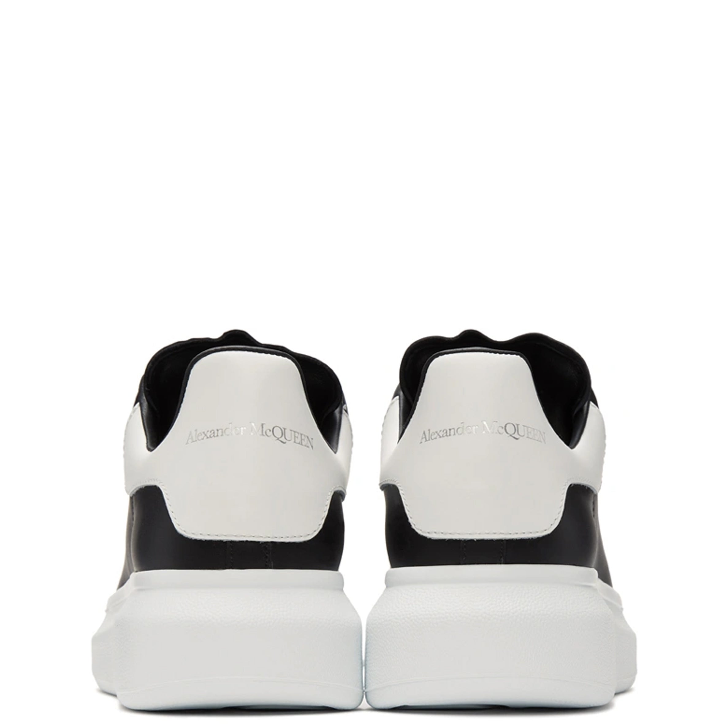 ES Sneakers Leather Tab Black White