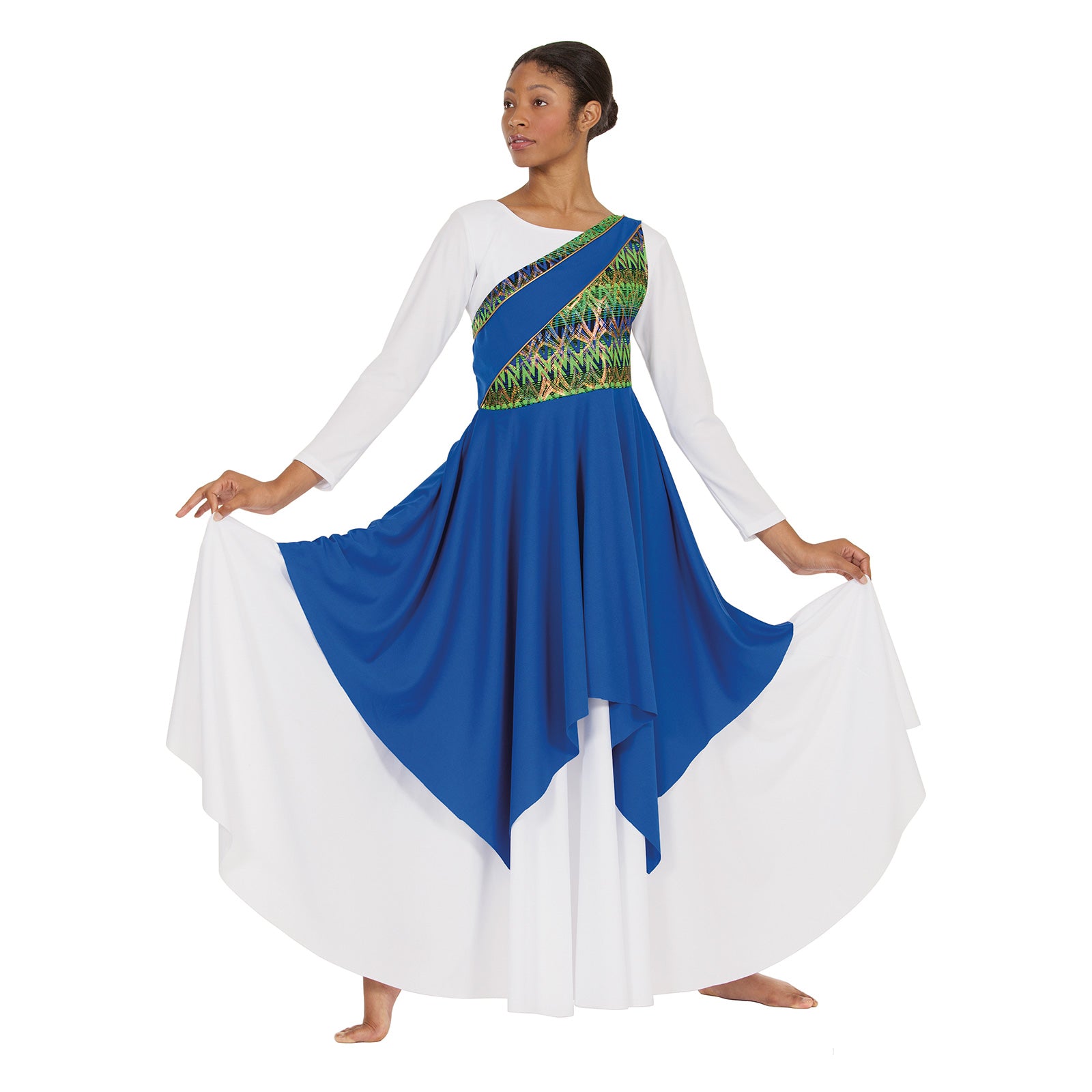 Eurotard Adult Praise Tunic - Joyful & Asymmetrical - Search