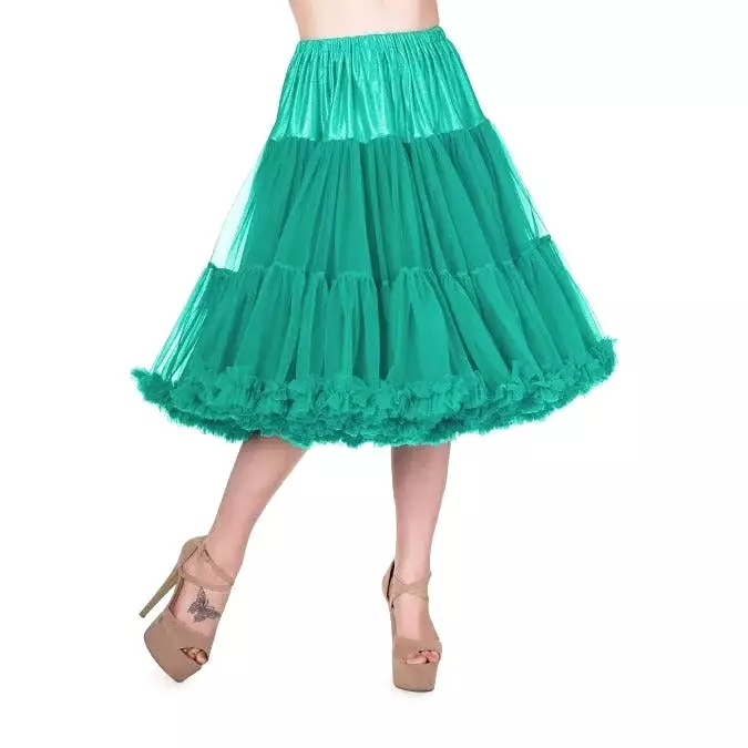 EXTRA LONG Emerald Green Vintage Rockabilly 50s Petticoat Skirt - Top Search Results