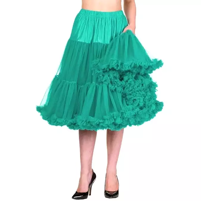 EXTRA LONG Emerald Green Vintage Rockabilly 50s Petticoat Skirt - Top Search Results