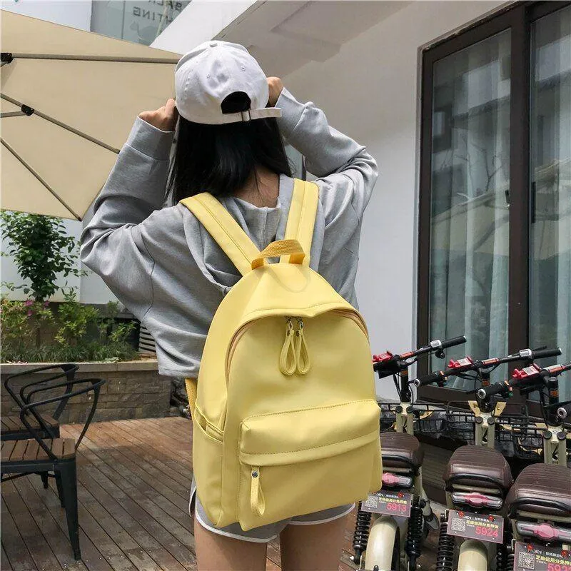 Fashion Leather Shoulder Bag - Cool Backpack QB333