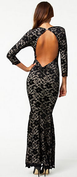 Faye Black Maxi Dress