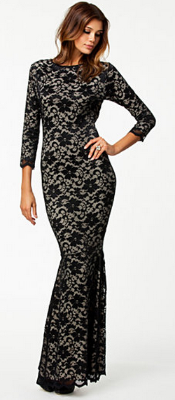 Faye Black Maxi Dress