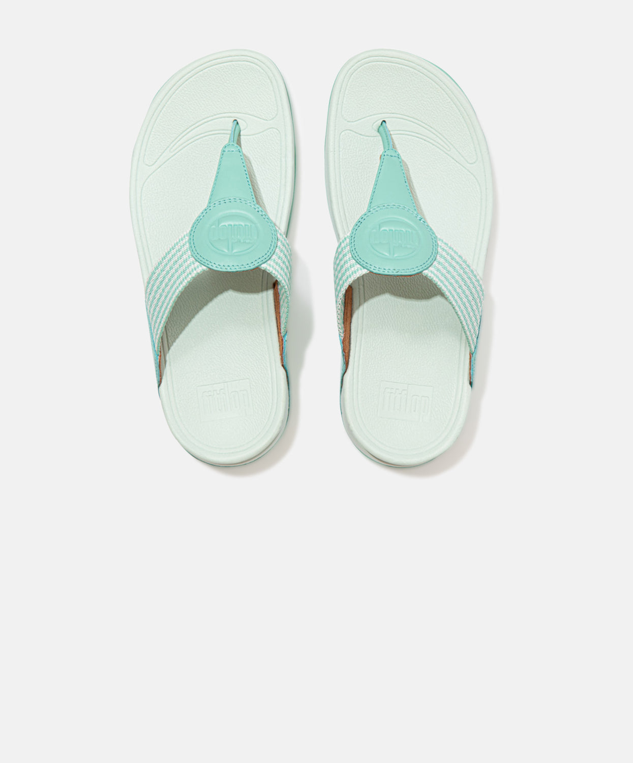 FitFlop Green Toe Post Sandals