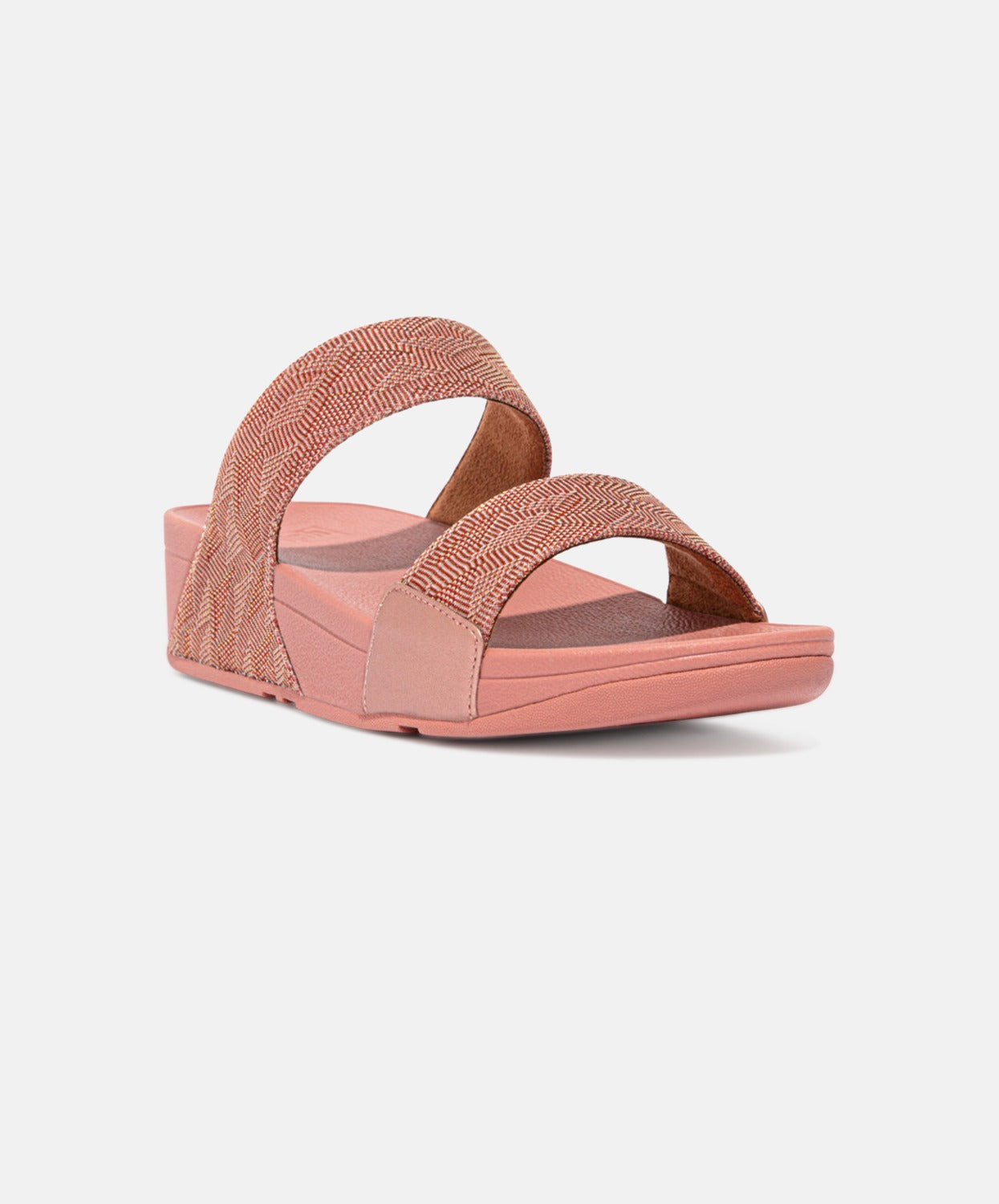 FitFlop Lulu Glitz Slides Pink - Best Price and Deals.