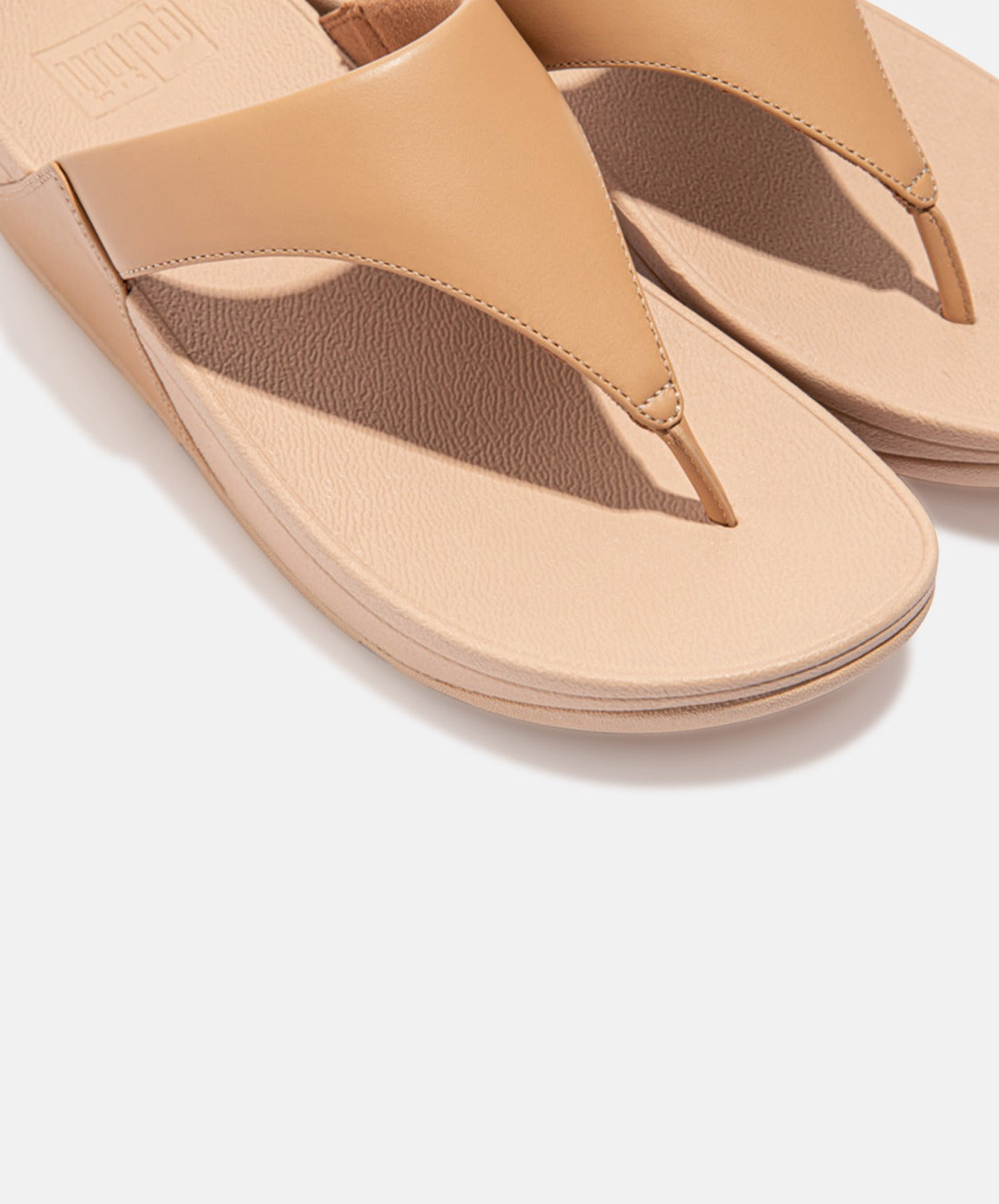 FitFlop Lulu Leather Toe Post Blush