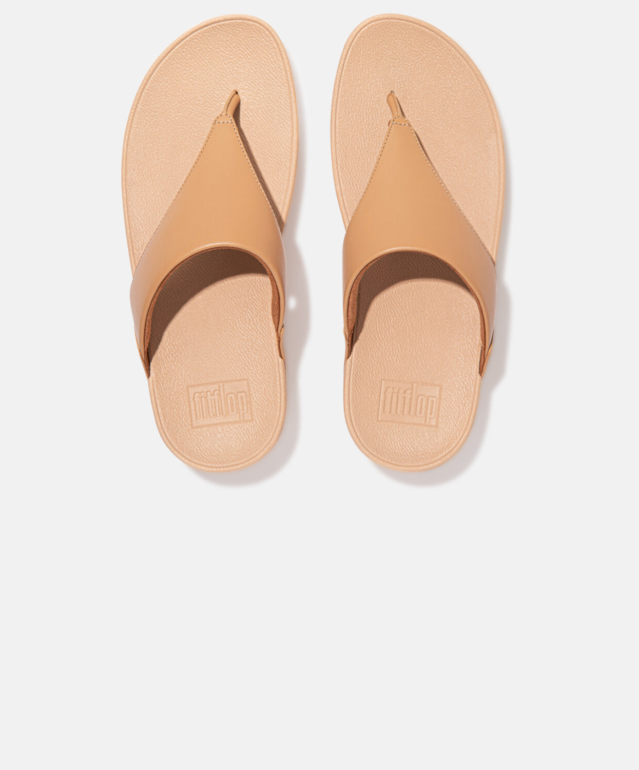 FitFlop Lulu Leather Toe Post Blush