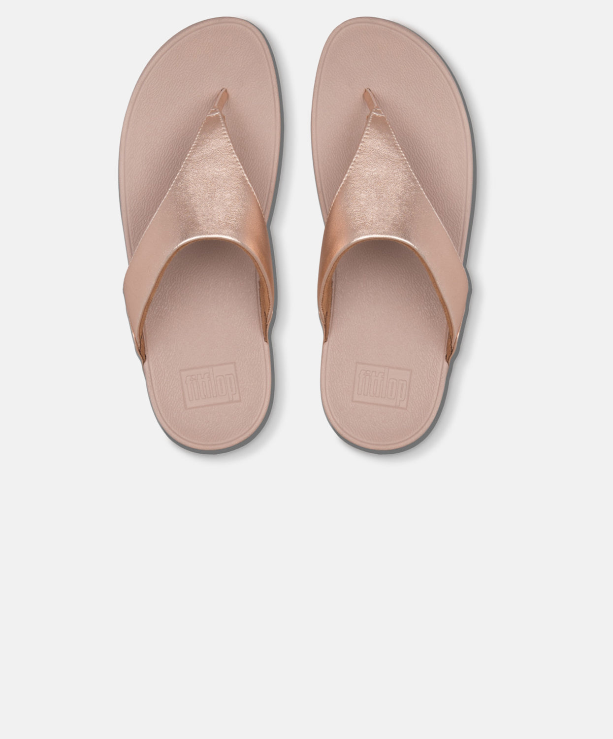 FitFlop rose gold sandals