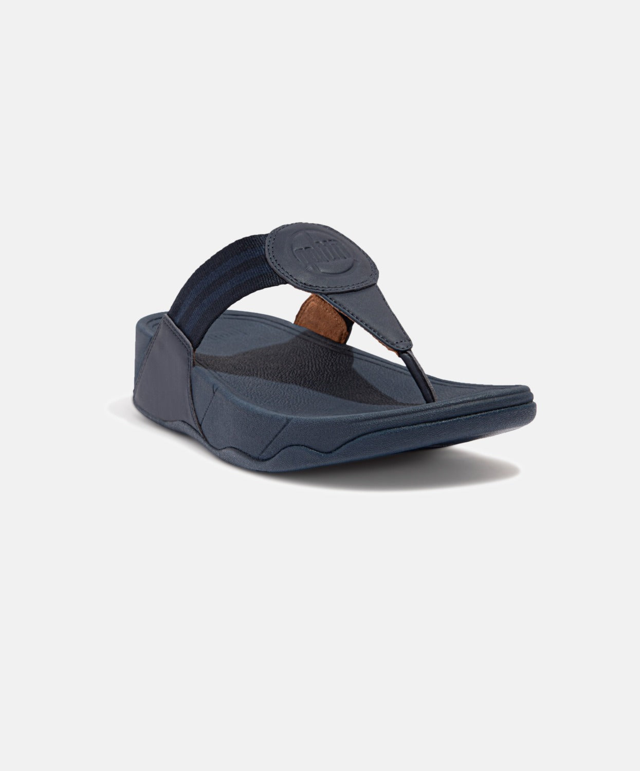 FitFlop Walkstar Navy Toe Post Sandals