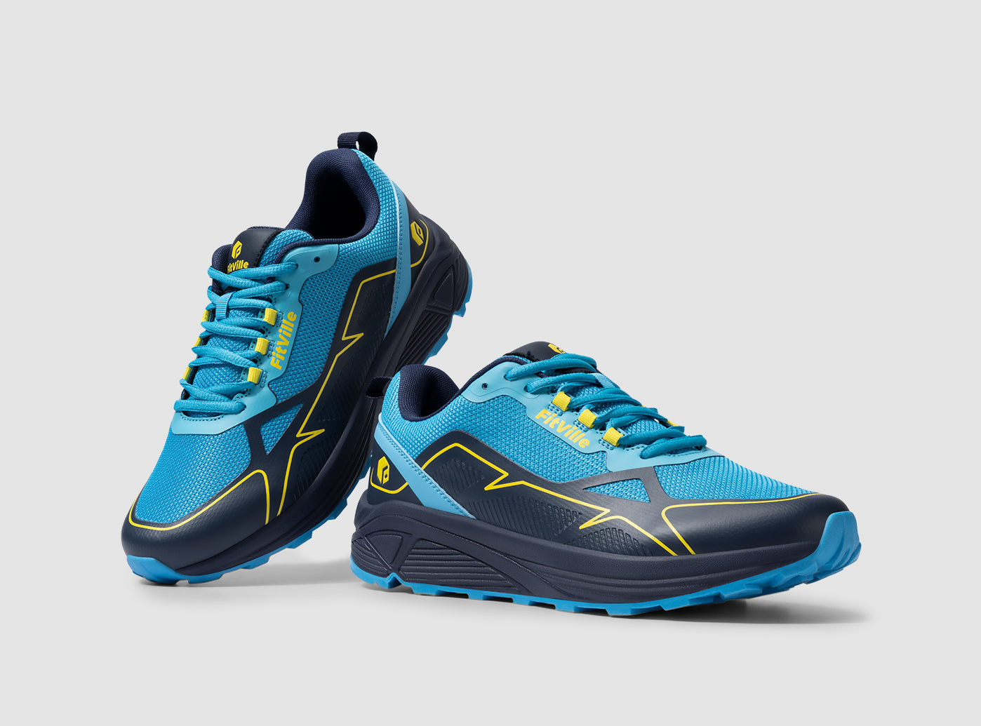 FitVille AllTraction Trail Running Shoes for Men - V3