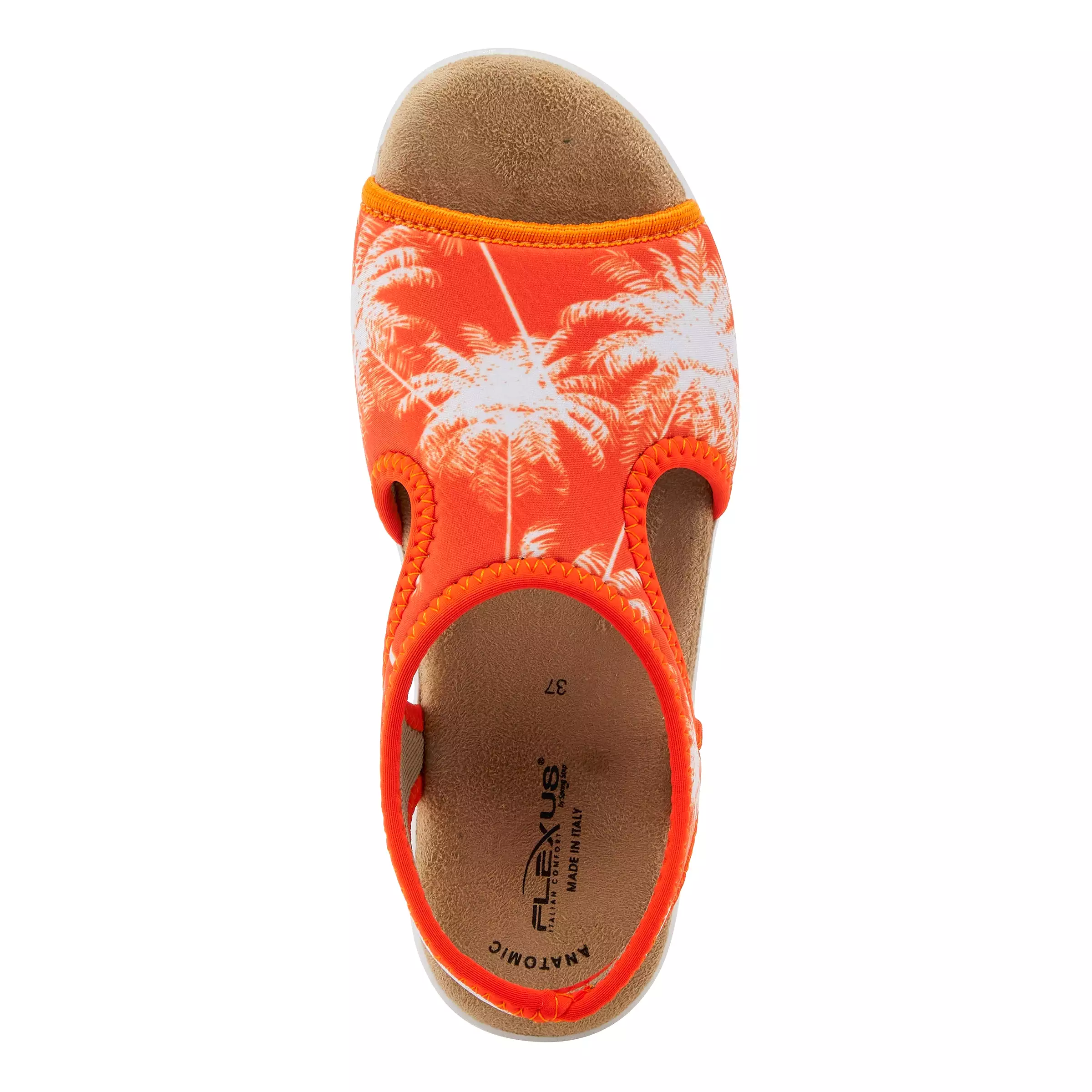 FLEXUS comfortable tropical slingback sandals