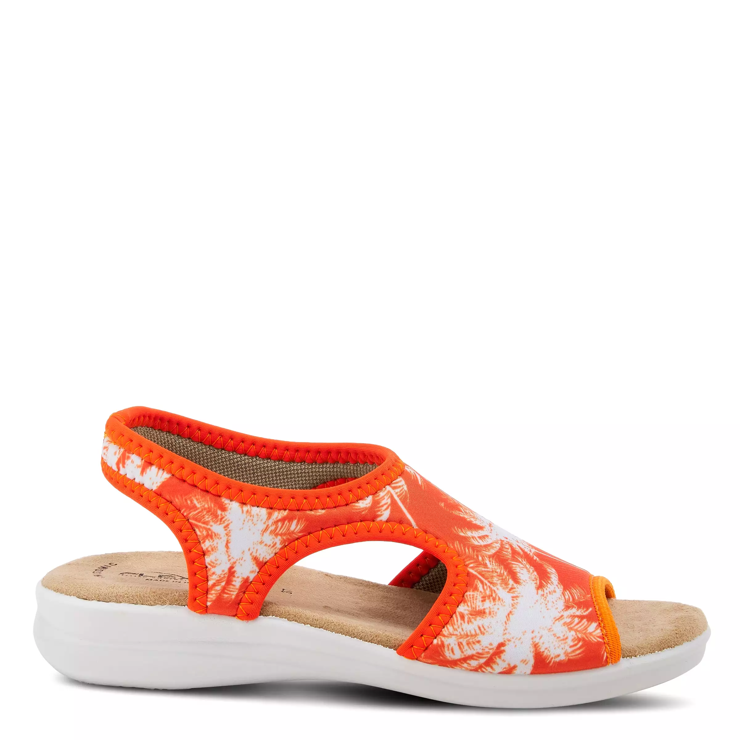 FLEXUS comfortable tropical slingback sandals