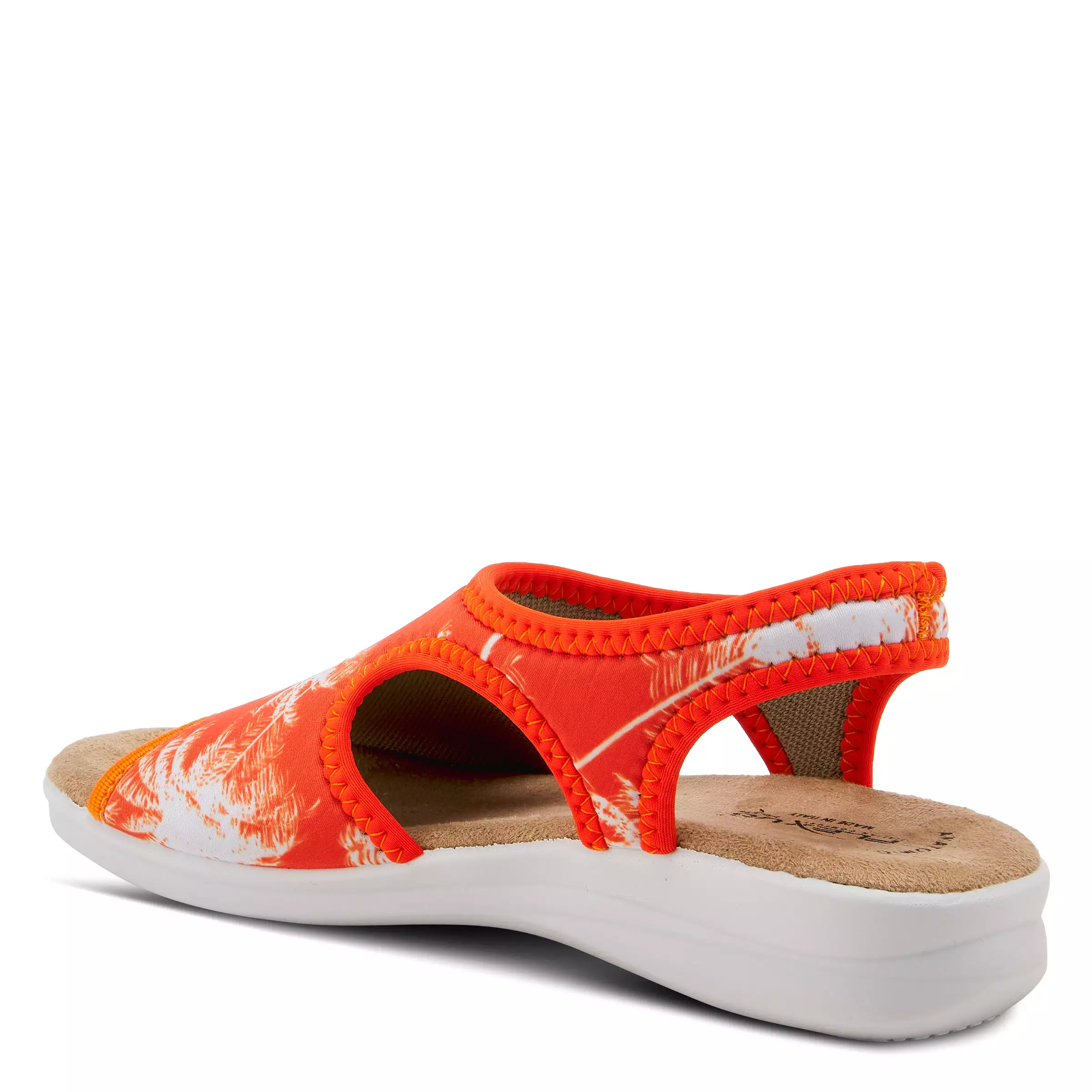 FLEXUS comfortable tropical slingback sandals