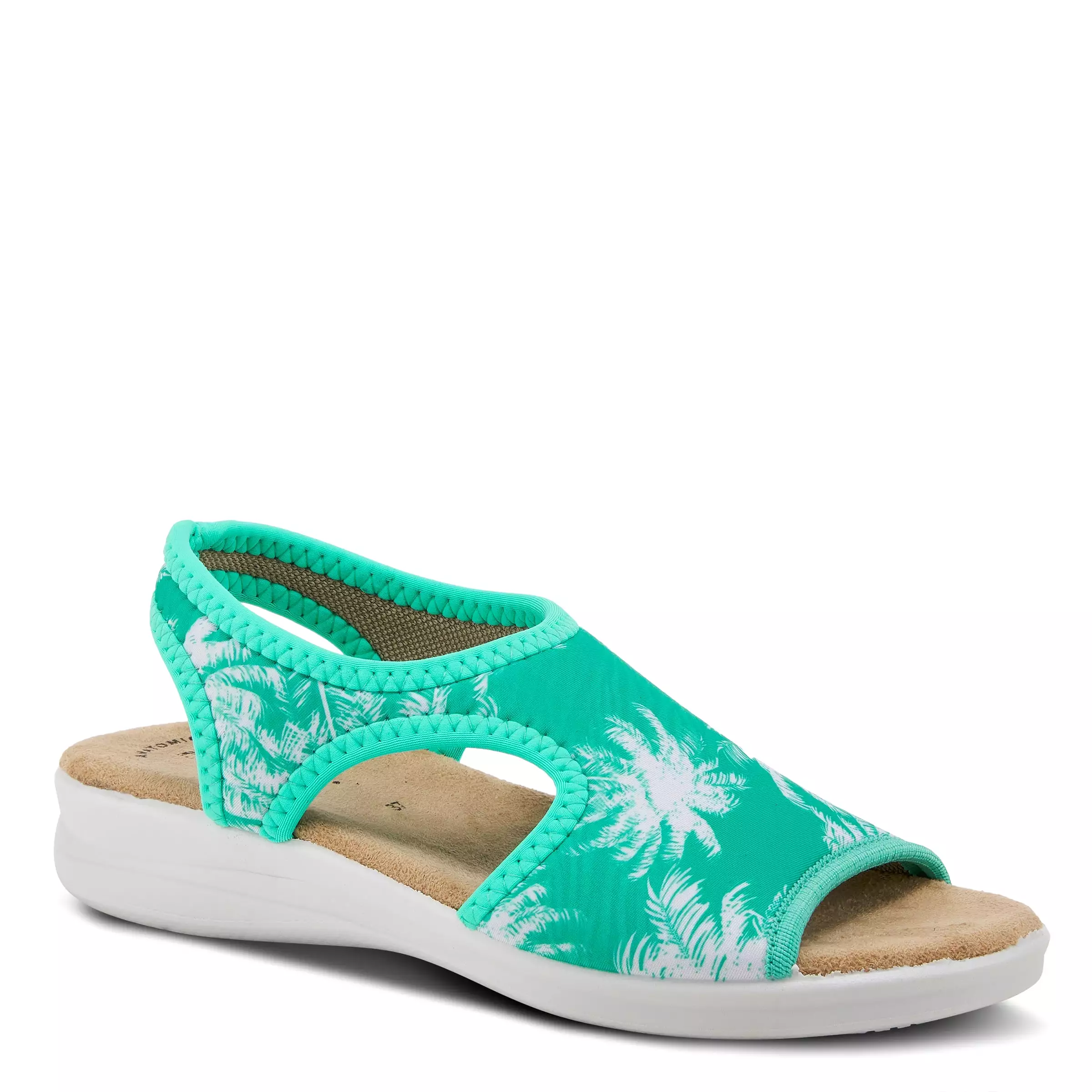 FLEXUS comfortable tropical slingback sandals