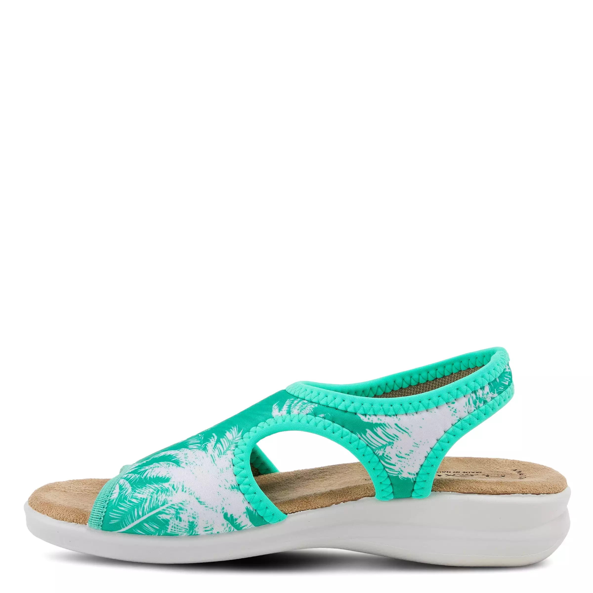 FLEXUS comfortable tropical slingback sandals