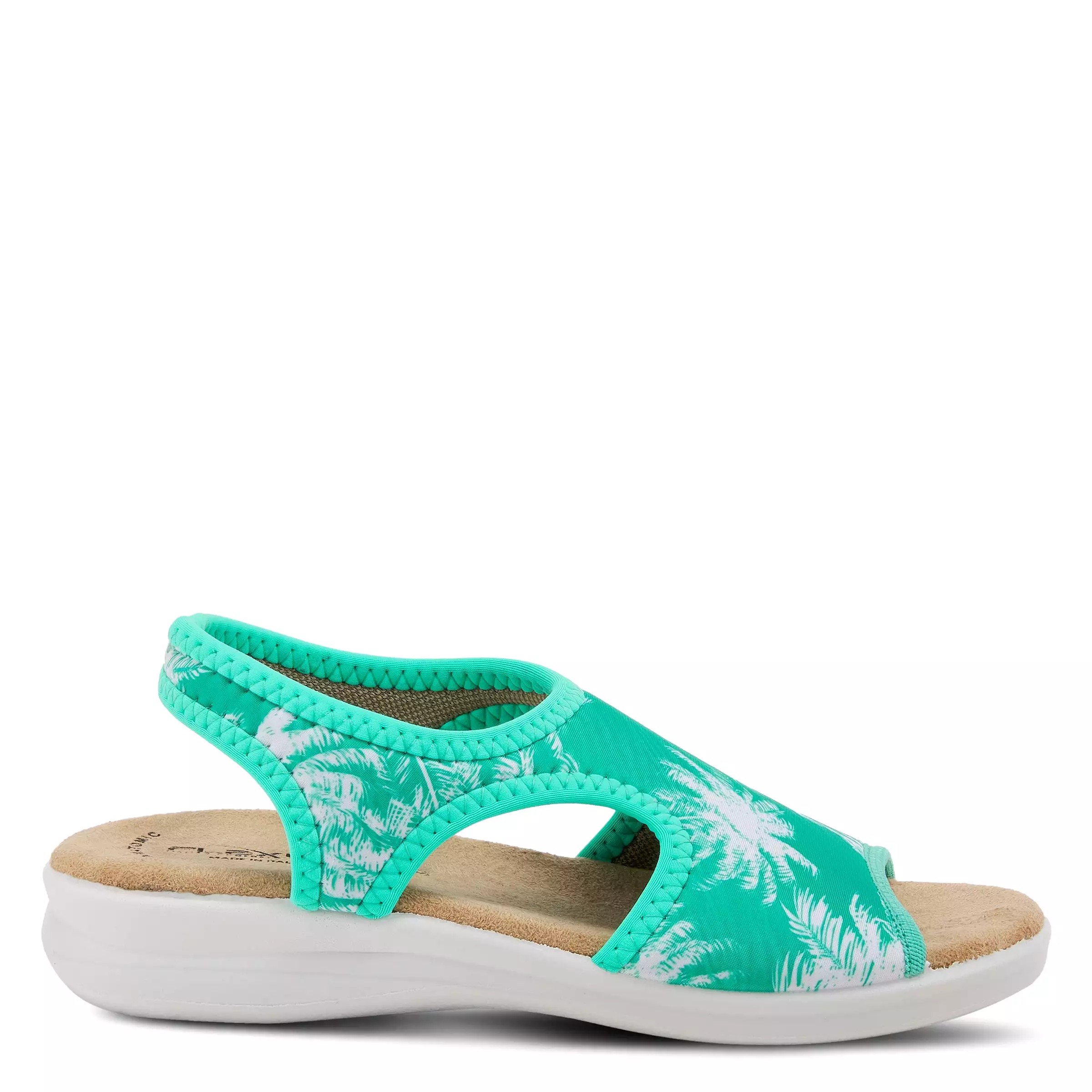 FLEXUS comfortable tropical slingback sandals