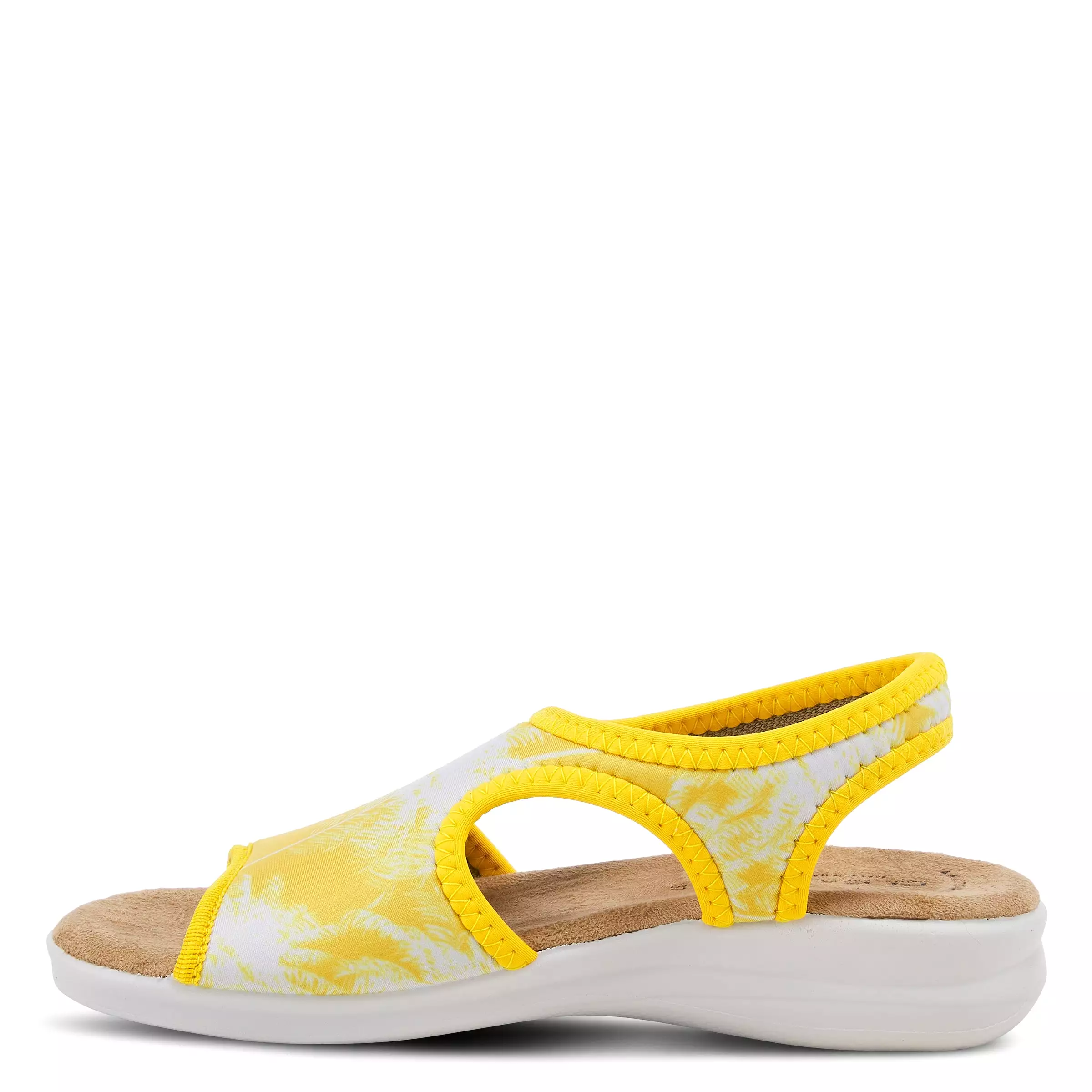 FLEXUS comfortable tropical slingback sandals