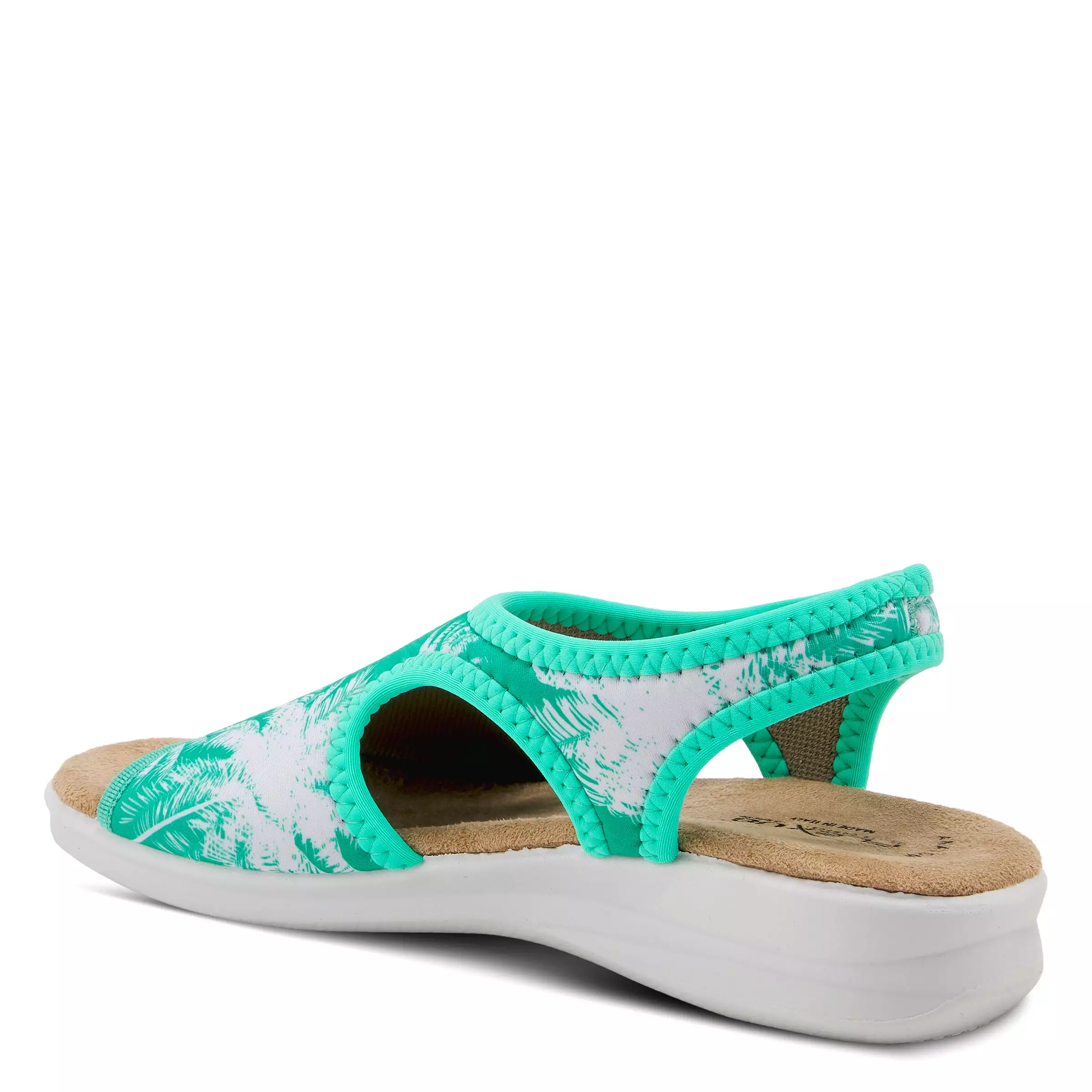 FLEXUS comfortable tropical slingback sandals