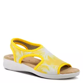 FLEXUS comfortable tropical slingback sandals