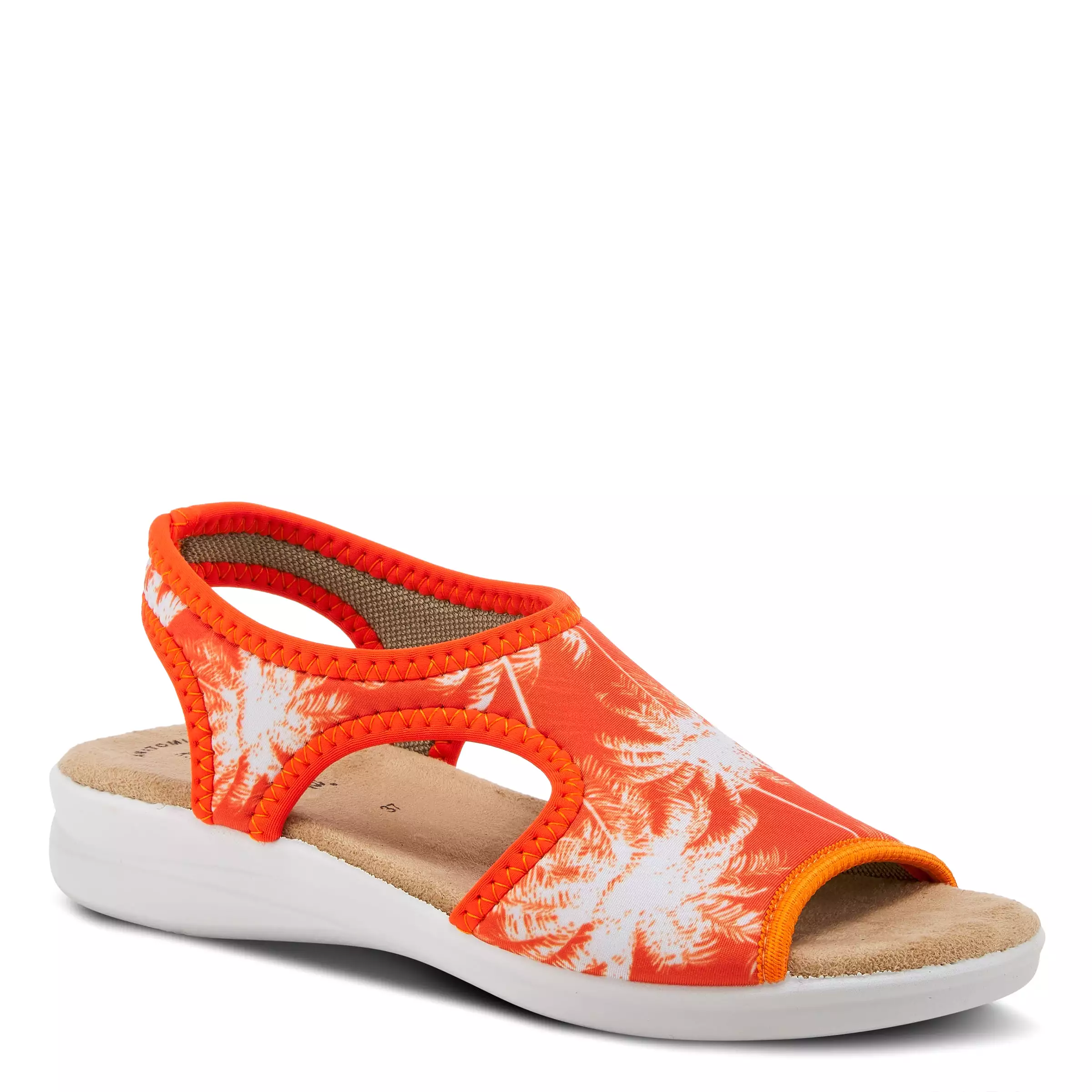 FLEXUS comfortable tropical slingback sandals