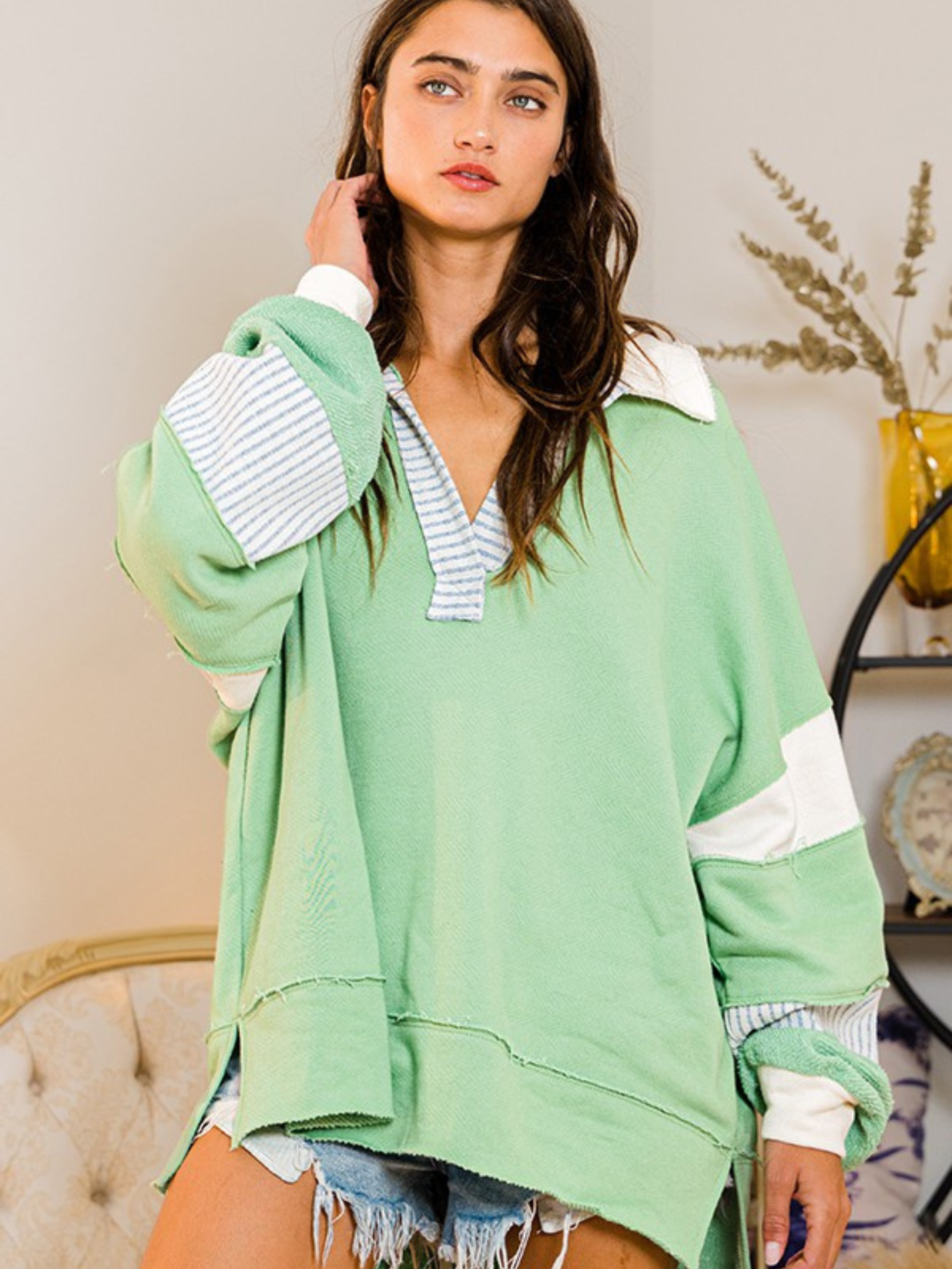 Flights Sweater - Sage