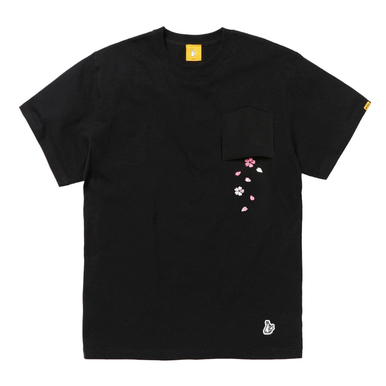 FR2 Japan Sakura Embroidered Japanese Rabbit Tee Black (Exclusive to Japan)