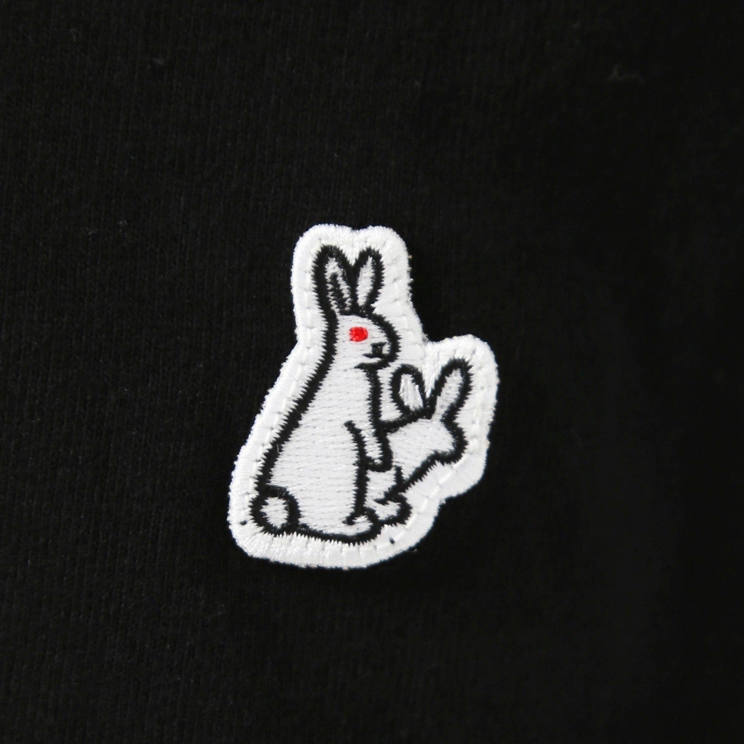 FR2 Japan Sakura Embroidered Japanese Rabbit Tee Black (Exclusive to Japan)