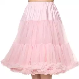 Full Light Pink Vintage Rockabilly 50s Petticoat Skirt