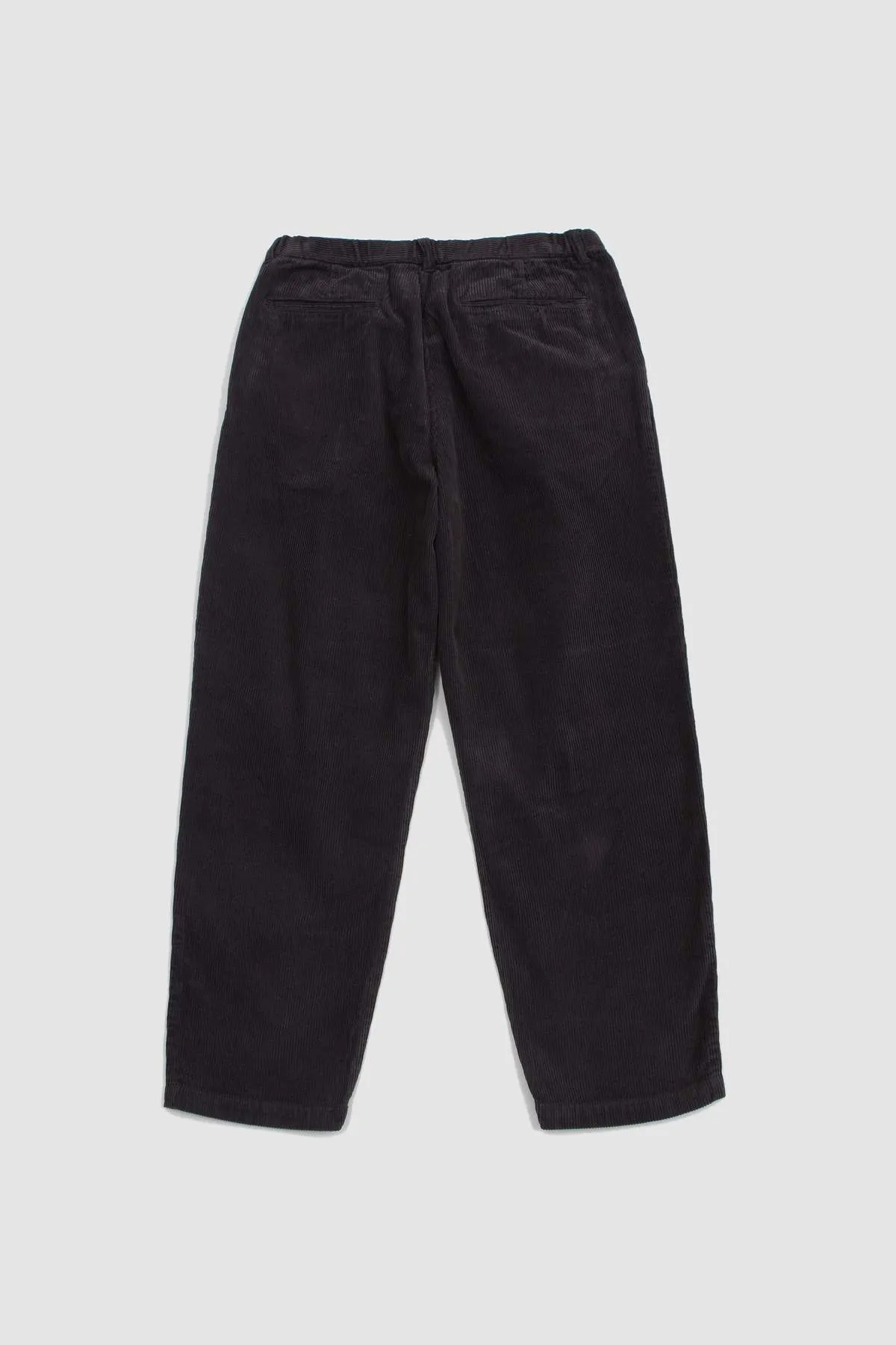 Brown Charcoal Corduroy Pants, Garment-Dyed