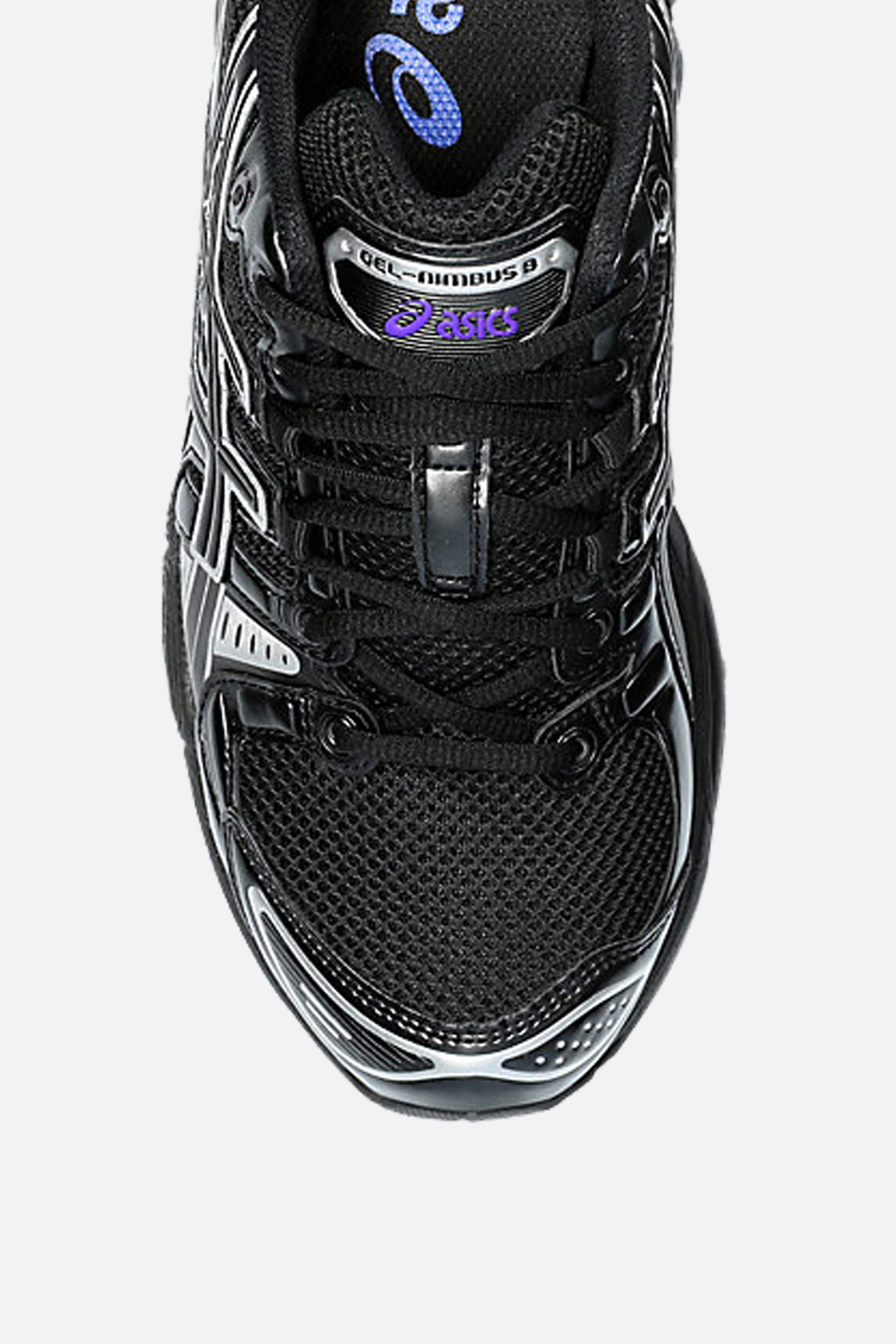 Gel-Nimbus 9 athletic shoes with mesh and faux leather