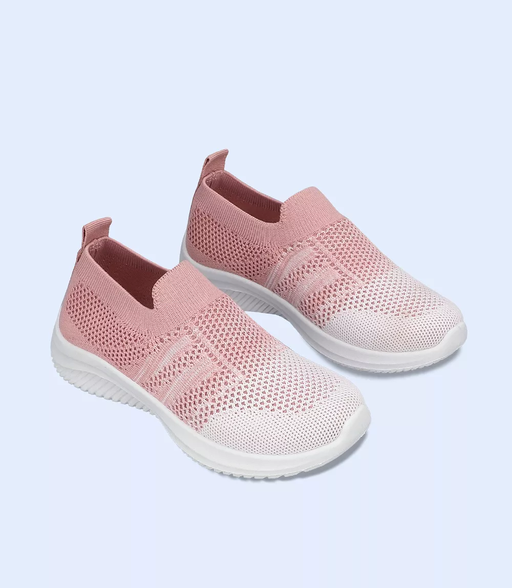 Girls Pink Casual Sneakers