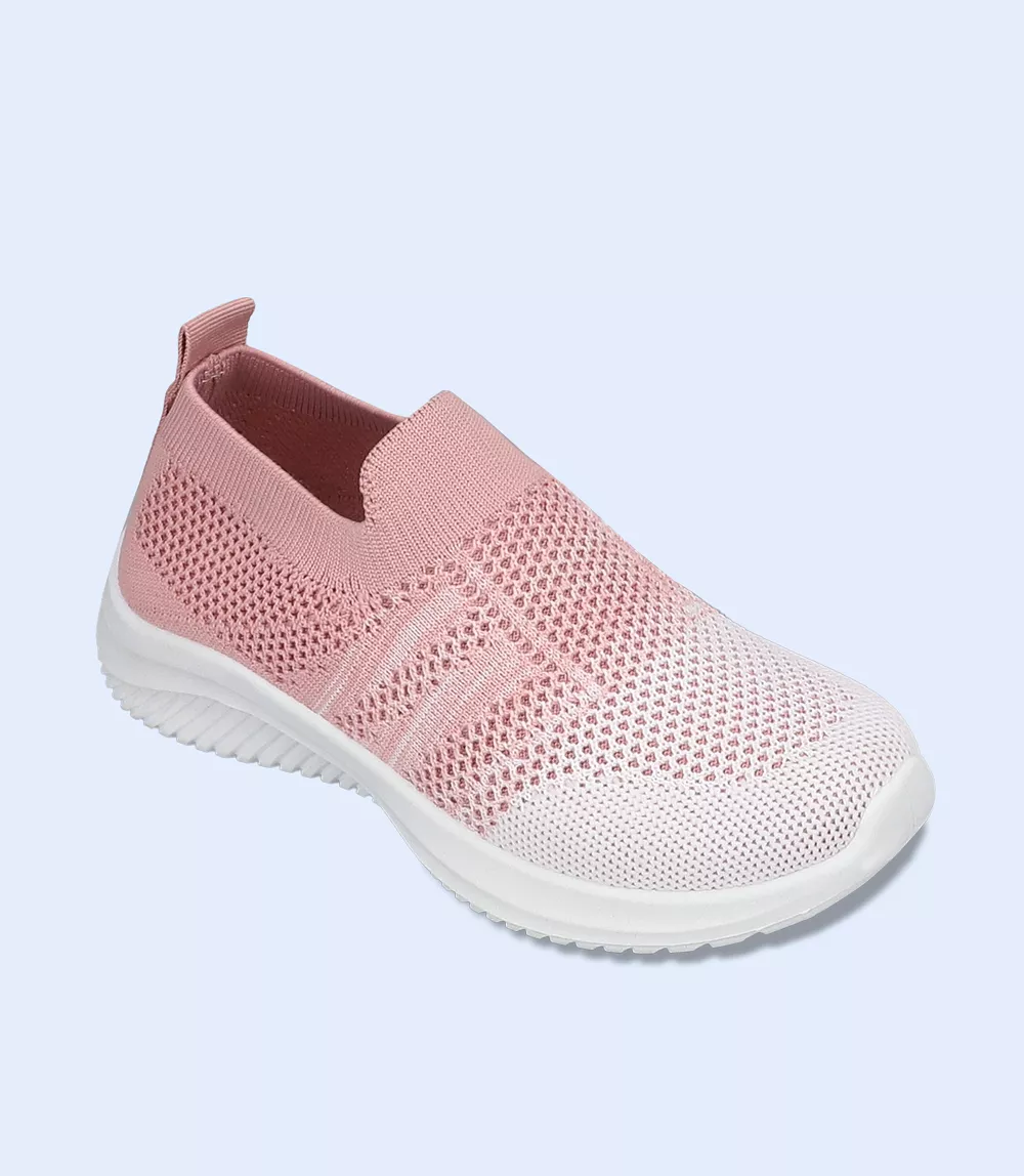 Girls Pink Casual Sneakers