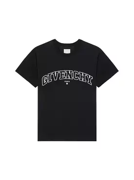 Givenchy College embroidered jersey T-shirt