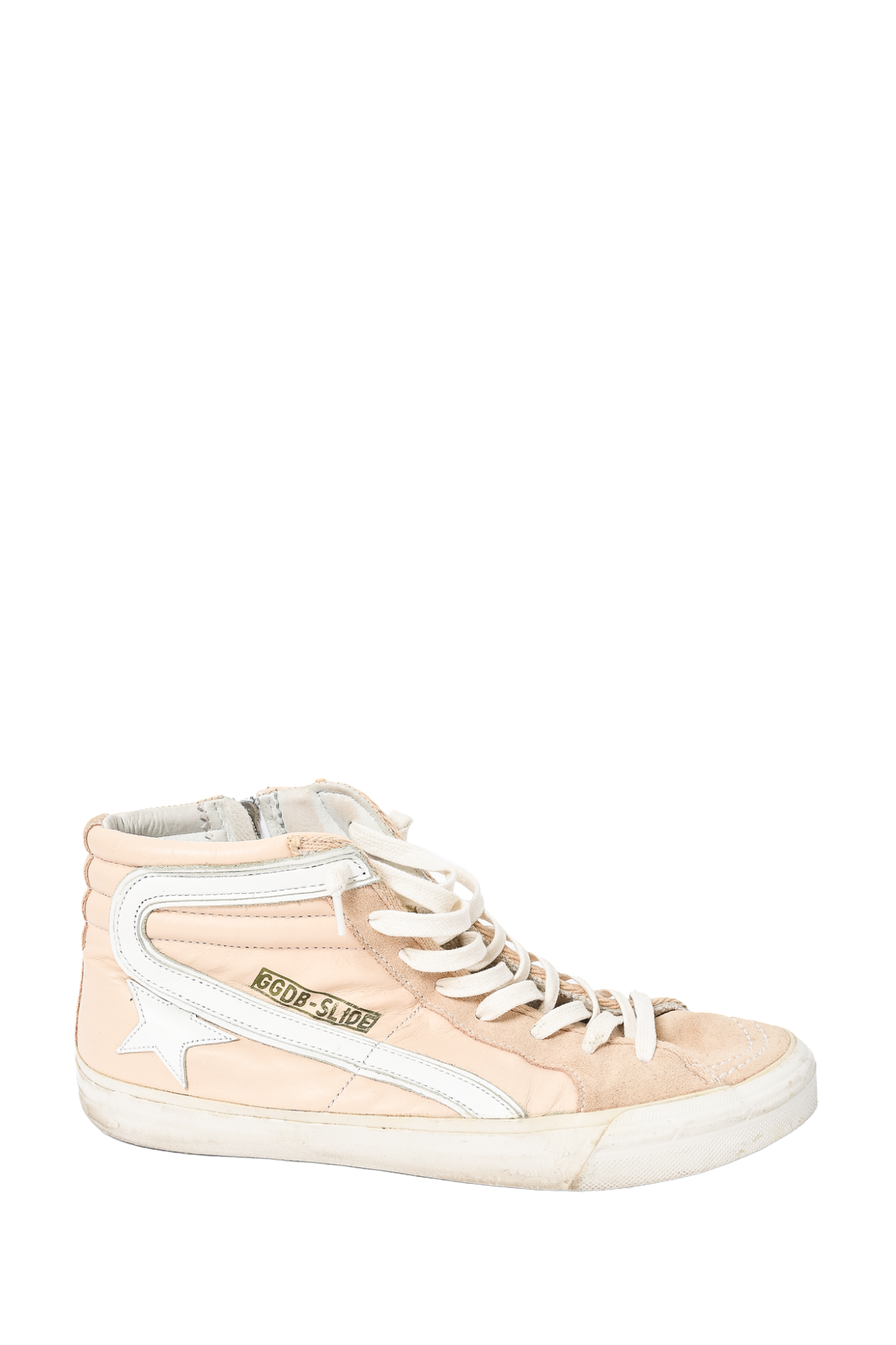 golden goose pink leather sneakers 41