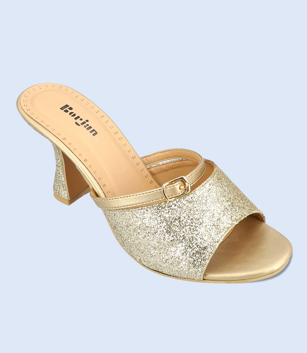 Golden Women's Formal Slipper Heels BW5863