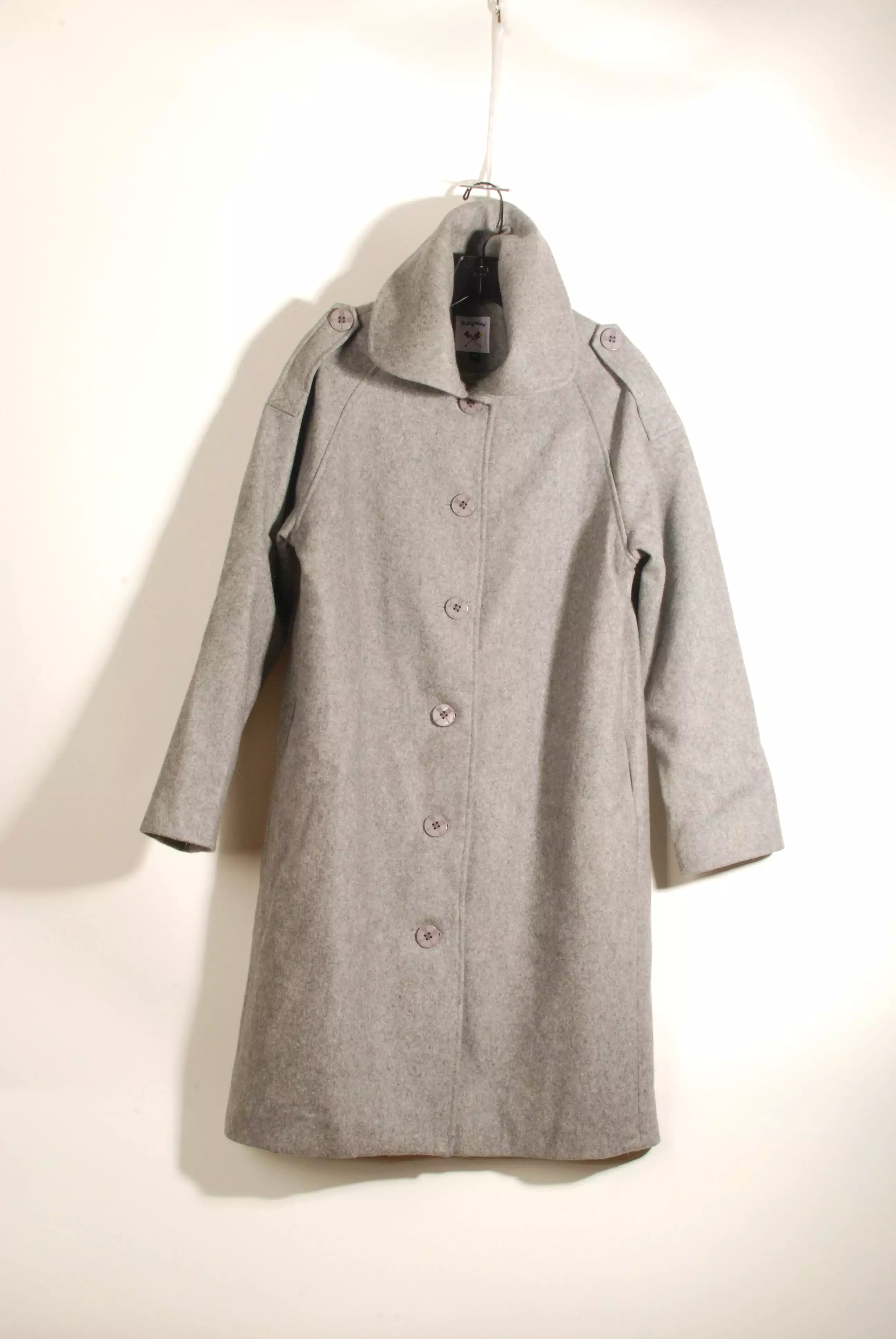 Grey Wool Overcoat X-Small 2007 - Buy now while supplies last! Free shipping available.