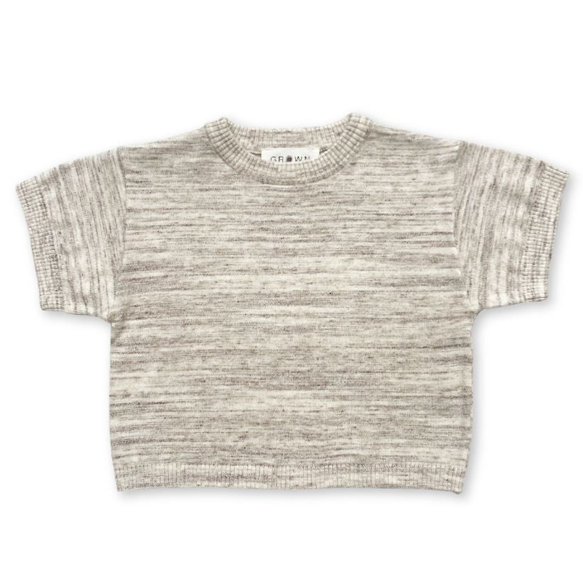 Organic Wheat Knitted Tee - Grown