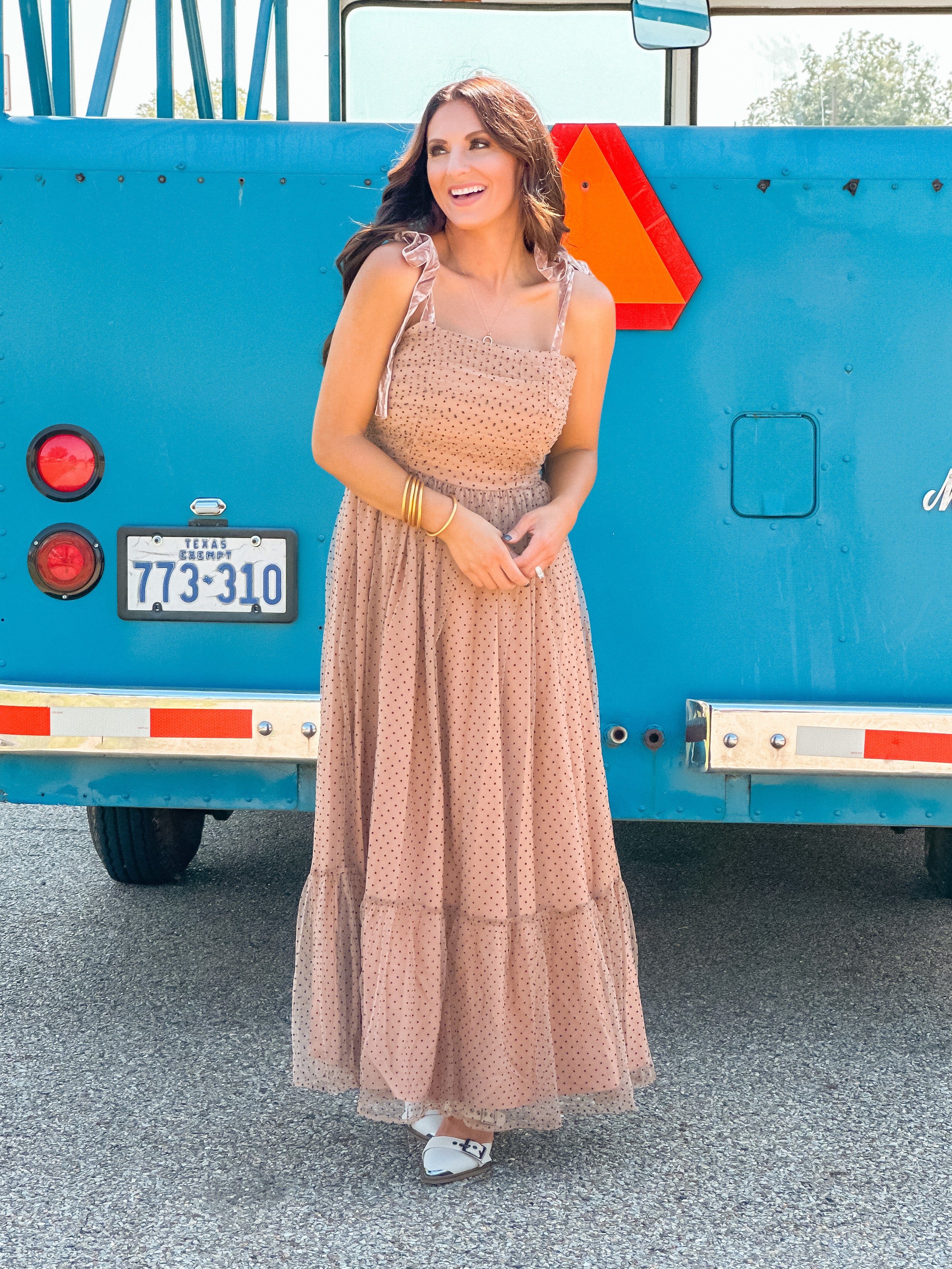 Homecoming Tulle Maxi Dress