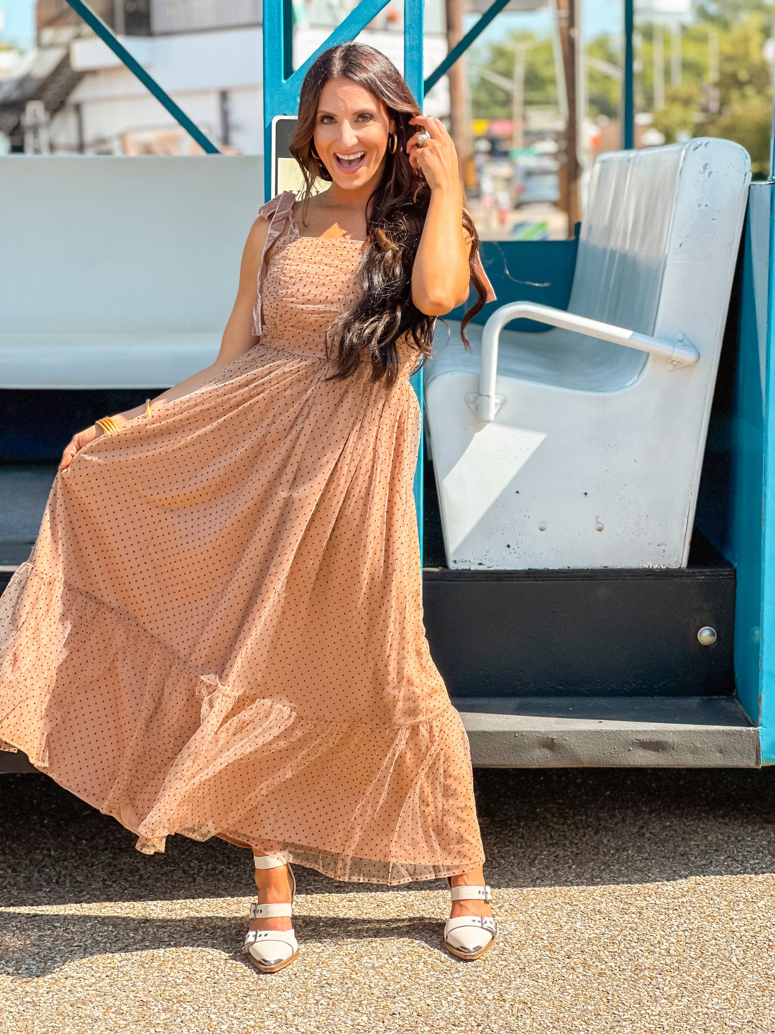 Homecoming Tulle Maxi Dress