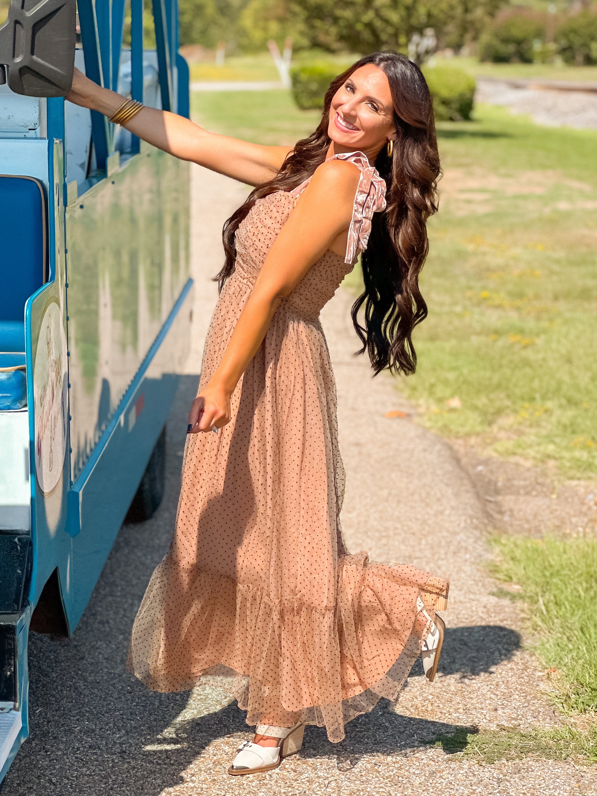 Homecoming Tulle Maxi Dress