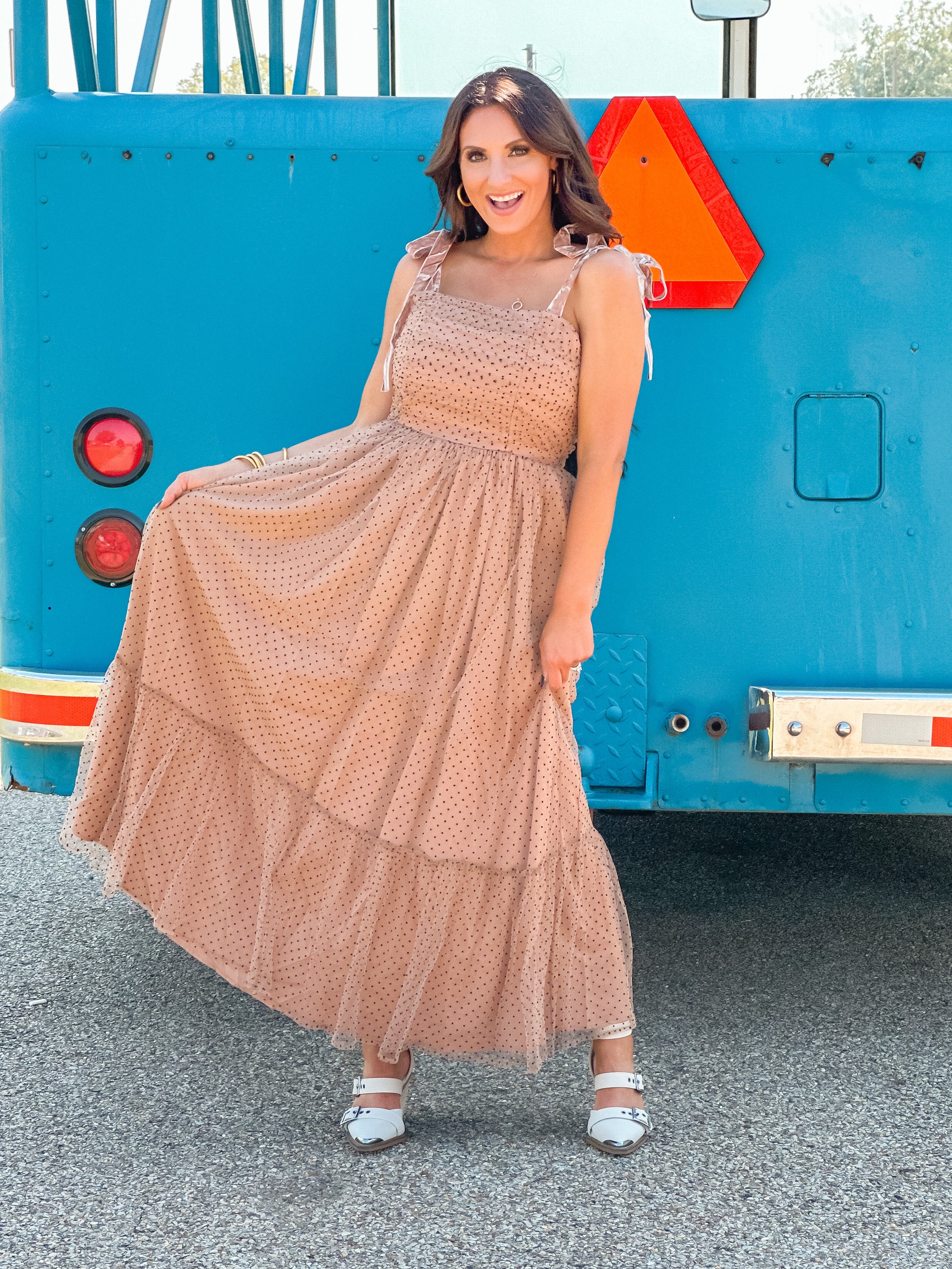 Homecoming Tulle Maxi Dress