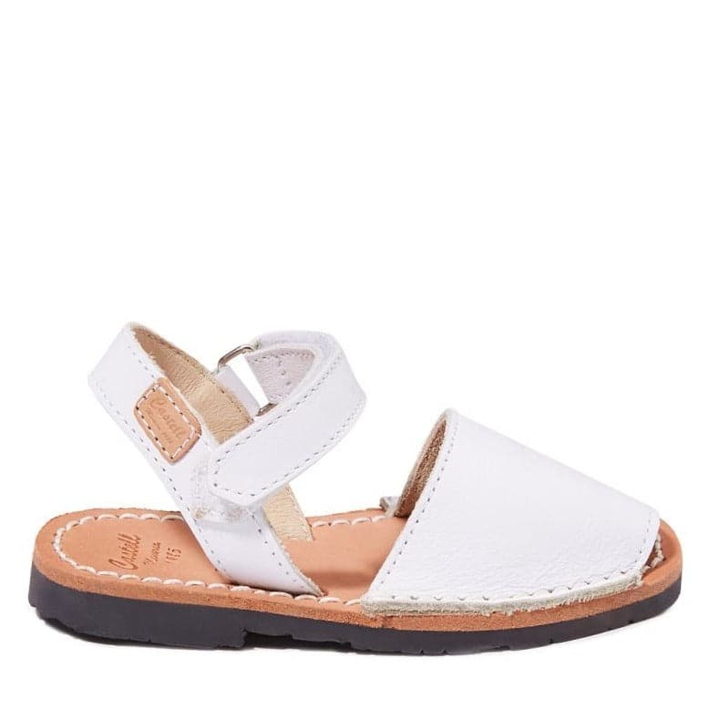 Iker 1002 Piel Kids Leather Menorcan Sandal