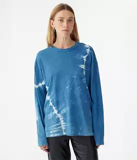 Indigo Dye Long Sleeve Tee