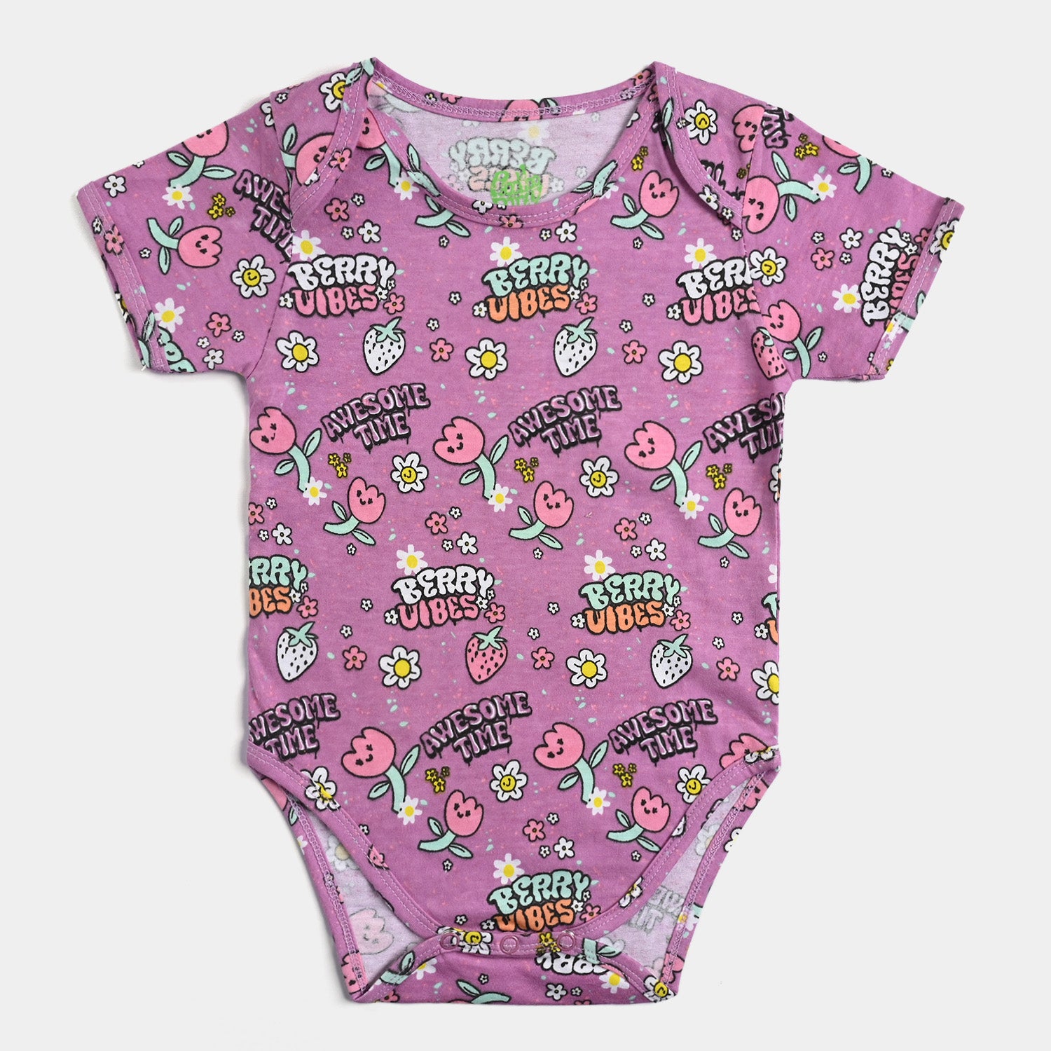 Infant Girls Cotton Jersey Set Floral