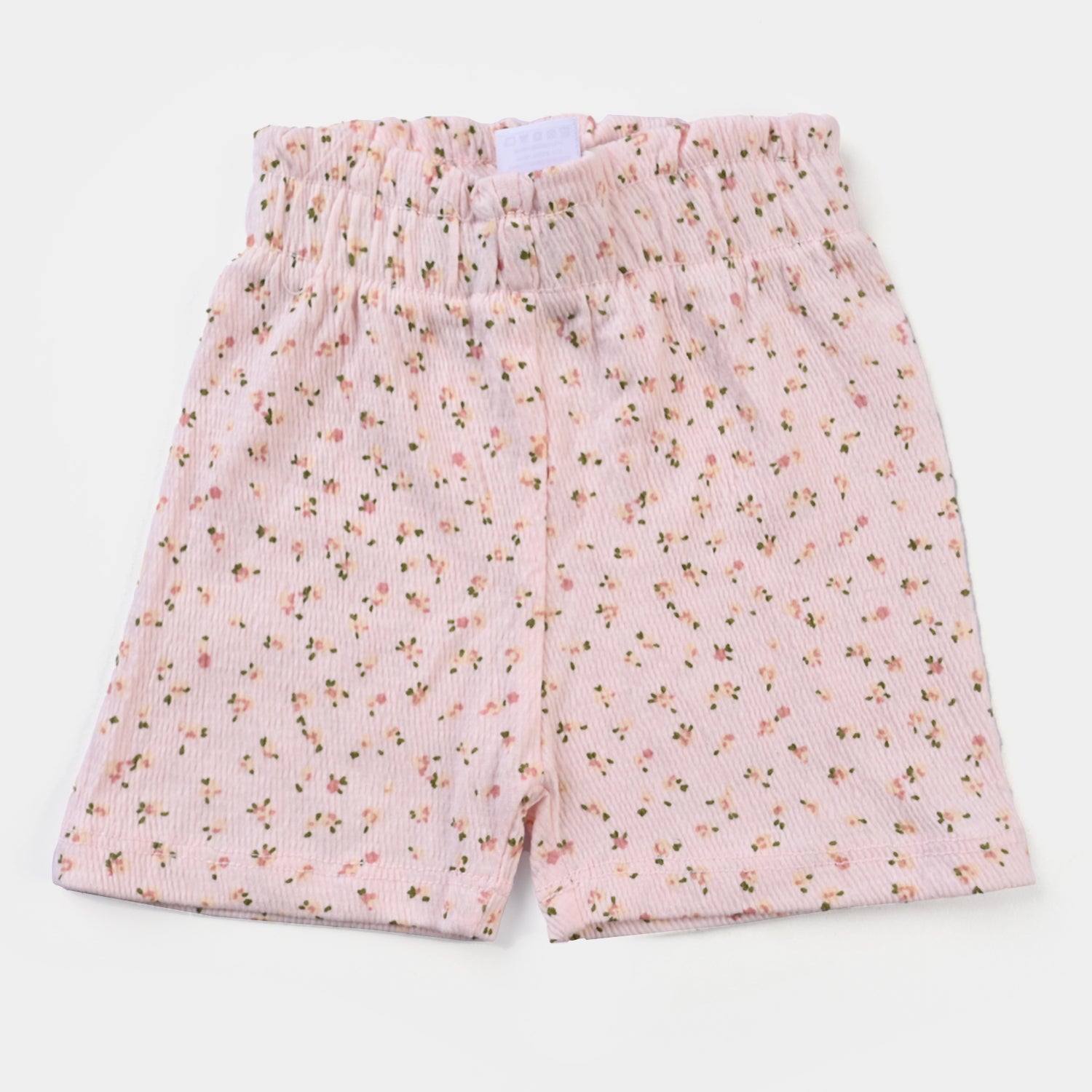 Infant Girls Pink Floral Cotton Jersey 2 Piece Set