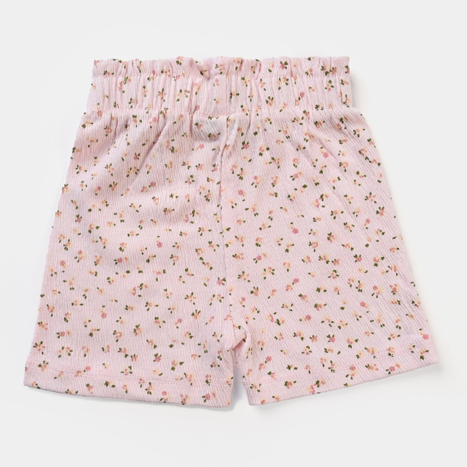 Infant Girls Pink Floral Cotton Jersey 2 Piece Set