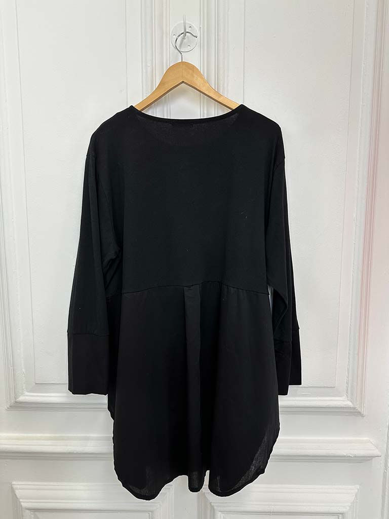 Jersey Layering Tunic - Black - Top Selling Women's Clothing