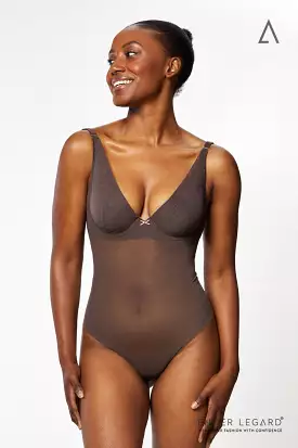 JONI Seamless Backless Shapewear with High Apex Plunge Bra